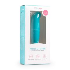 Голубой мини-вибратор для G-стимуляции Easytoys Mini G-Spot Vibrator - 12 см. - 