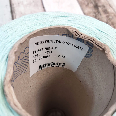 Хлопковый шнурок Industria Italiana Filati / FLOAT 420 ментол