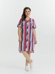 4630 Туника на пуговицах