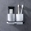 Стакан двойной для зубных щеток ABBER Nord AA1557 хром