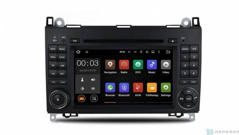 Штатная магнитола 4G/LTE с DVD для Volkswagen Crafter на Android 7.1.1 Parafar PF068D