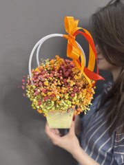 Сумочка с гипсофилой