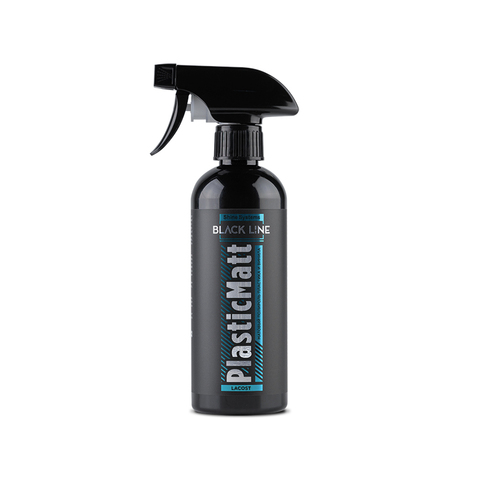 Shine Systems Black Line PlasticMatt — матовый полироль для пластика и винила 400мл