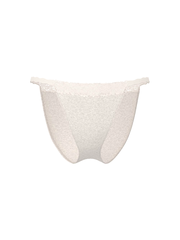 PINK БИКИНИ НА ЗАНИЖЕННОЙ ПОСАДКЕ С КРУЖЕВНОЕ ТЕСЬМОЙ