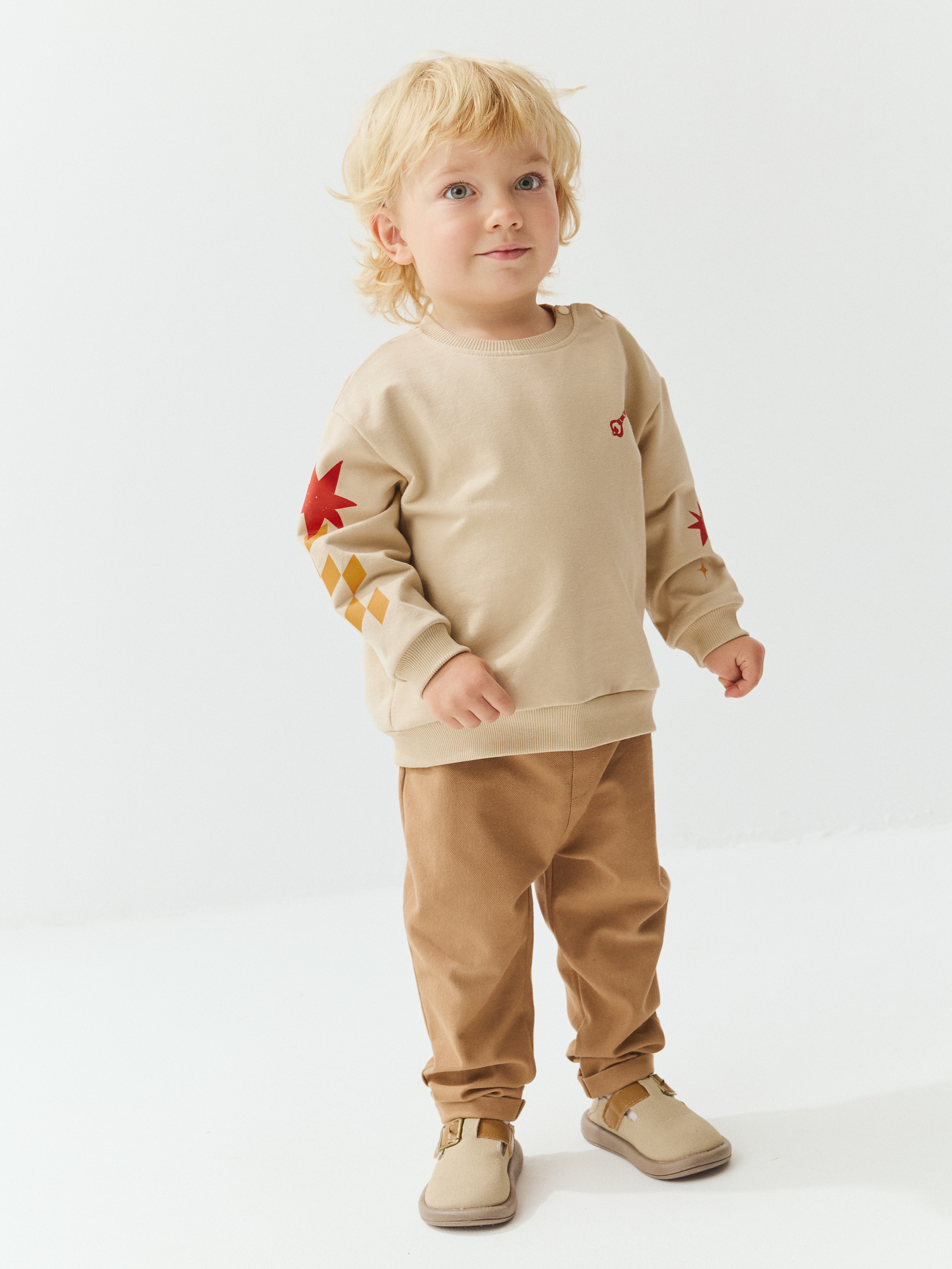 свитшот облегченный "золотой ключик" 0+  по акции