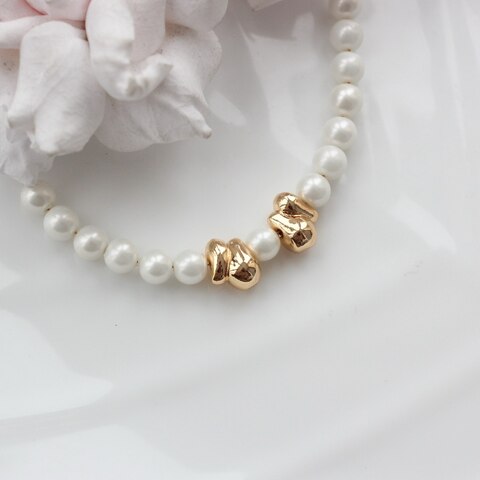 Бусина спейсер, 9*9 мм, позолота, П078