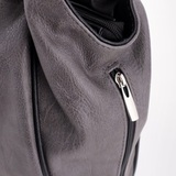 Сумка Саломея 284 македония серый + черный