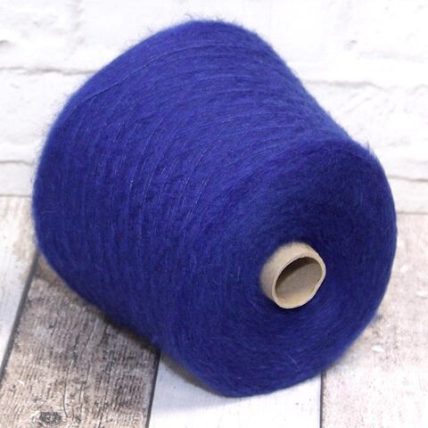 Кидмохер на полиамиде PURA LANA ITALIA / MARZIA 900 синий королевский