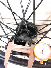 Передний колёсный диск для Honda CR125 / CR250 / CRF250 / CRF450 2002-2025 г.в. / 1.6*21 черный