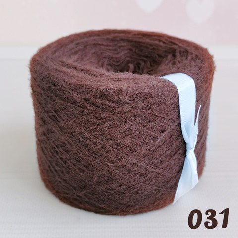 Фетровая пряжа 900м/100г, 031 Кофейное зерно