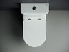 Ceramica Nova Mia CN1801 Напольный пристенный унитаз с бачком с ультра тонким сидением с функцией плавного закрытия, цвет: белый
