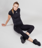 Укороченные лосины Nordski Pro 7/8 Black W женские