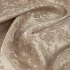 Атлас жаккард "Моар", 95 гр/м2, 150 см, бежевый