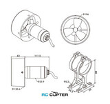 Электродвигатель подводный (движитель) T-Motor CubeMars DW15