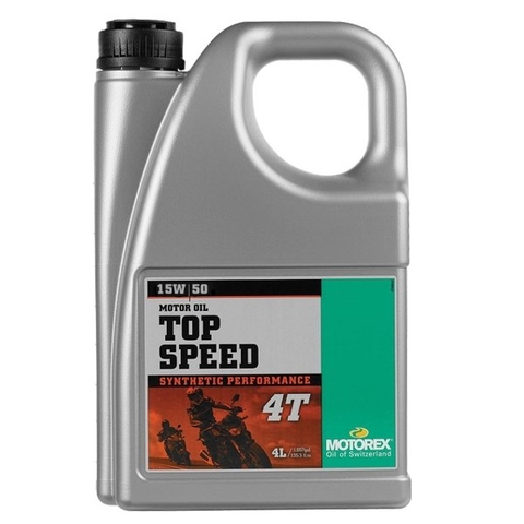 Моторное масло Motorex TOP Speed 4T 15W-50 - 4л.