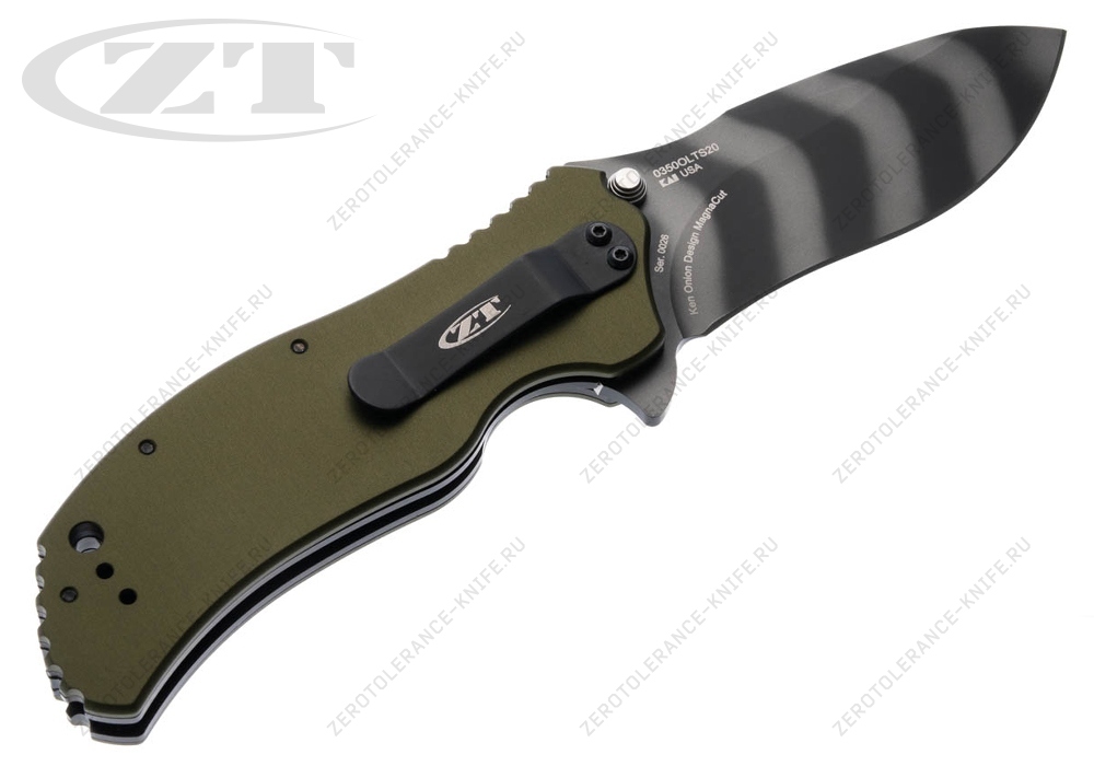 Нож Zero Tolerance 0350OLTS20 Magnacut 20th Anniversary - фотография 