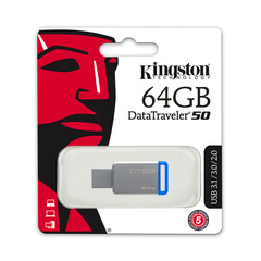 USB-накопитель Kingston DataTraveler® 50  (DT50) 64GB
