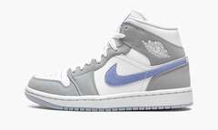 Air Jordan 1 Mid WMNS "Wolf Grey Aluminum"
