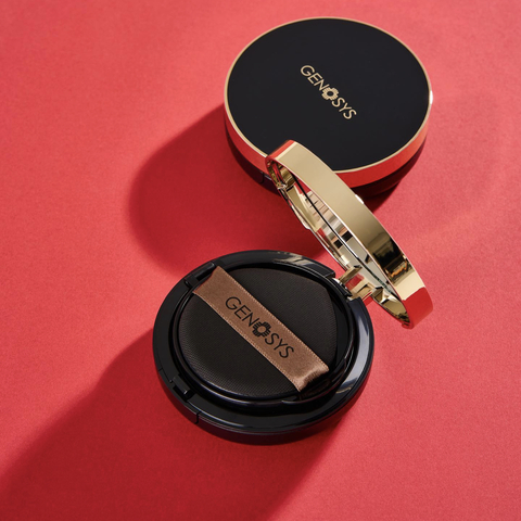 GENOSYS  SKIN CARING BLEMISH BALM CUSHION Ухаживающий BB-кушон с тонирующим эффектом тон 01 IVORY