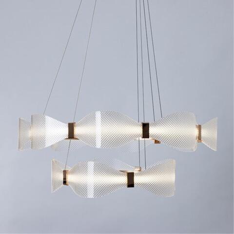 Подвесная светодиодная люстра Arte Lamp GRACE A1868SP-2PB