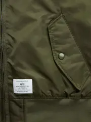 Бомбер Alpha Industries L-2B Hooded Gen II Green (Зелёный)