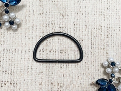 Полукольцо металлическое, ш. 30 мм, оксид