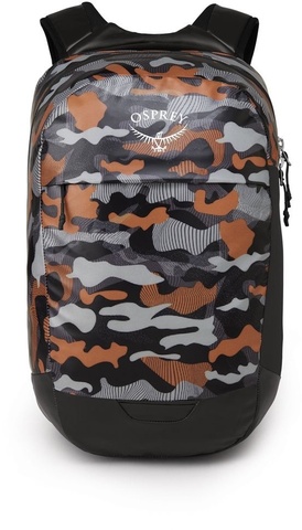 Картинка рюкзак городской Osprey Transporter Panel Loader 20 Black/Camo Orange - 4