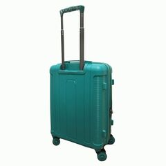 Чемодан MIRONPAN полипропилен мята (S ручная кладь) 53\58х40х23 (+3) см/2.8 кг/50 л, съемные колеса2