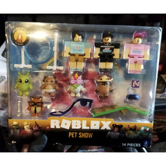 Роблокс Знаменитости Выставка Домашних Животных Набор из 3 Фигурок - НЕБОЛЬШОЕ ПОВРЕЖДЕНИЕ УПАКОВКИ!