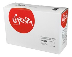 Картридж Sakura CF321A (653A) для HP LJ EntM680dn/LJ EntM680f/LJ EntM680z, голубой, 16500 к.