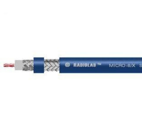 Коаксиальный кабель Radiolab RG-8X PVC (blue)