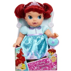 Дисней Русалочка Малышка Ариэль 28 см с пустышкой