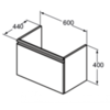 Тумба под раковину Ideal Standard Tesi T0046PH