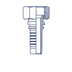 Фитинг DN 20 DKI (Г) 30x2 накидная гайка POWERMASTER
