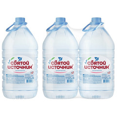 Вода питьевая Святой Источник негазированная 5 литров (2 штуки в упаковке)