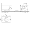 TOTO TC512F/TC512G TOTO SP Сиденье для унитаза (CW532Y), цвет: белый (продаем с унитазом CW532Y )