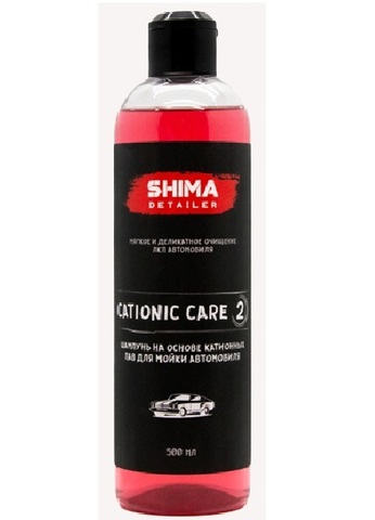 SHIMA DETAILER CATIONIC CARE  шампунь для ручной мойки 500мл