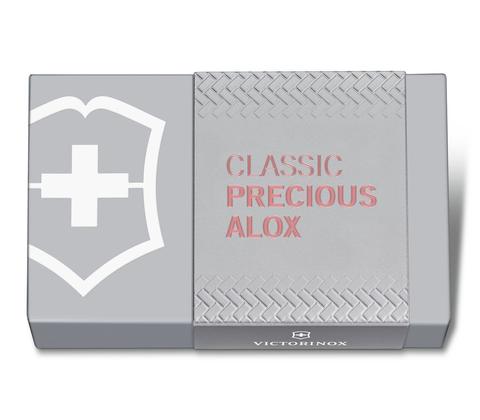 Нож-брелок Victorinox Classic Precious Alox, Gentle Rose (0.6221.405G)