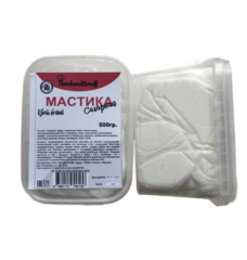 Мастика на какао масле Domkonditeroff 0.5 кг белая