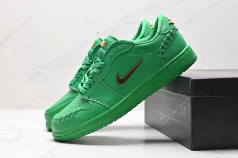Зелёные кроссовки Air Jordan 1 Low 'Method of Make' 