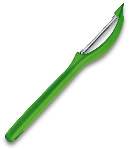Овощечистка Victorinox Universal Peeler (7.6075.4) цвет зелёный | Wenger-Victorinox.Ru