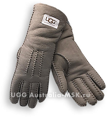 UGG Women's Glove Three Rays Metallic Gray