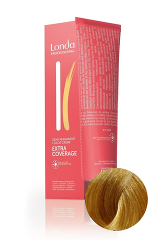 Краска для волос Extra-Coverage Интенсивное тонирование 8/07 светлый блондин натурально-коричневый, Londa Professional, 60 мл