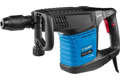 Молоток отбойный, ЗУБР Профессионал ЗММ-25-1500 ЭВК, SDS-Max, 25 Дж, 11 кг, 900-1800 уд/мин, 1500 Вт, АВТ, кейс