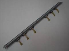 Планка с пальцами нагревательного вала (6пальцев) XEROX WCP 4110, 4112, 4595 (019K98742, 019K98743)