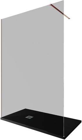 Allen Brau Infinity 3.21030.60.T Душевая перегородка, цвет: медь