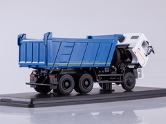 KAMAZ-6522 6x6 tipper restyling white-blue 1:43 Start Scale Models (SSM)