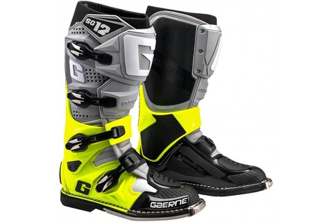 Мотоботы Gaerne SG-12 Black/Yellow/Grey 44