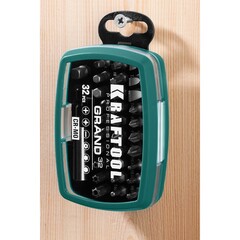 KRAFTOOL Grand-32, с магнитным адаптером 32 шт, набор бит (26083-H32)