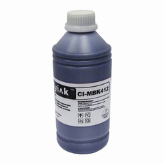 Чернила для Canon PFI-102MBK/PFI-107MBK/PFI-303MBK для imagePROGRAF iPF5xx/IPF6xx/iPF7xx. 1000 мл, black, Pigment MyInk CI-MBK412